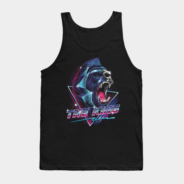 The King Tank Top by Vincent Trinidad Art